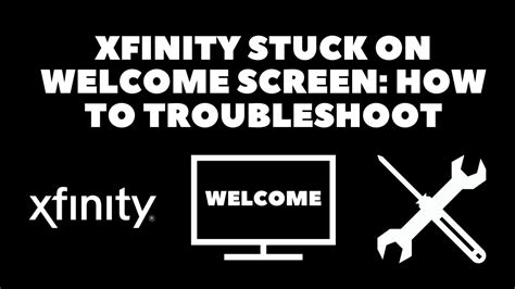 Xfinity Community Forum. TV. X1. X1 box stuck on Welcome screen. lauren1018 +7 more. Contributor • 51 Messages. Sunday, December 27th, 2020 6:00 AM. Closed. X1 box stuck on Welcome screen .... 