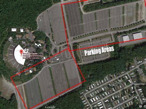 The parking is difficult at this venue. Best option is to pay the $50 and park in a premier lot on Xfinity property. Second best is the Infinity parking ($40-$60) just after you get off the exit ramp before the Xfinity Center. Third option is the lots along Route 140 past the Xfinity Center. 5-15 minute walk.
