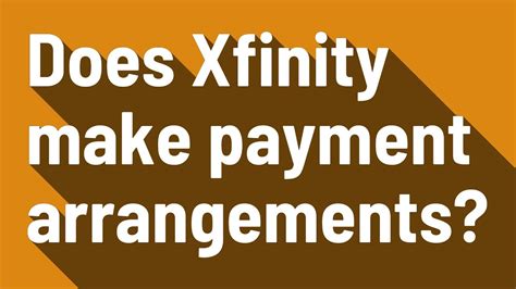 Xfinity payment arrangements. Things To Know About Xfinity payment arrangements. 