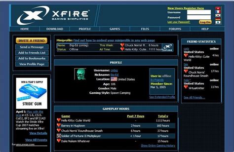 Xfire for Windows