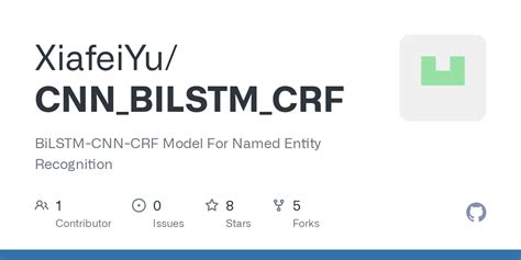 XiafeiYu/CNN_BILSTM_CRF - Github