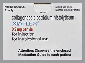 Xiaflex and Dosage Form Strength How It s Given and More