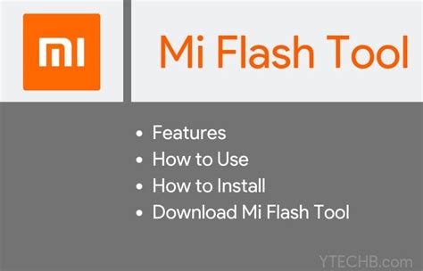 Xiaomi Mi Flash Tool Archives ~ Techswizz