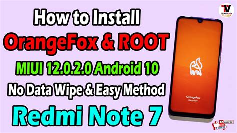 Xiaomi Redmi Note 7 (lavender) build releases OrangeFox Recovery …