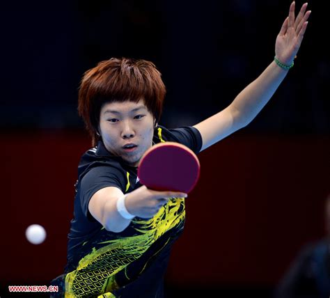 Li Xiaoxia (simplified Chinese: 李晓霞; traditional Chinese: 李曉霞; pinyin: Lǐ Xiǎoxiá; born 16 January 1988) is a Chinese table tennis Grand Slam champion. . 