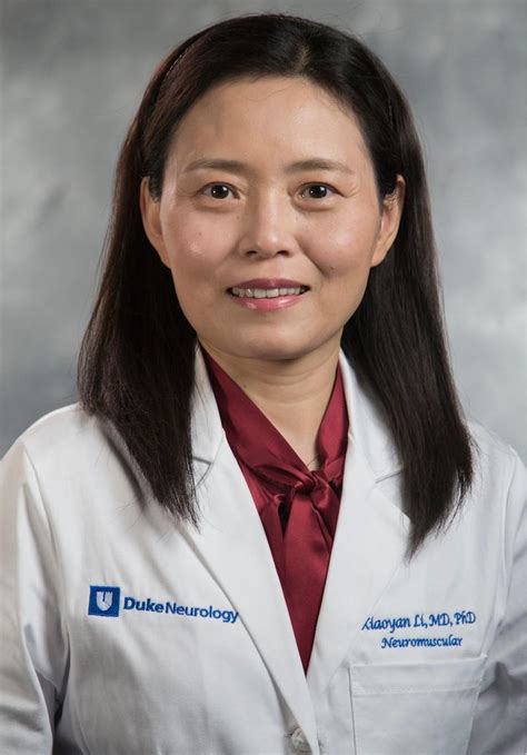 Xiaoyan Li, MDPHD is a Neurologist. Read more to learn about Xiaoyan Li, MDPHD's background, education, and other specialties.. 