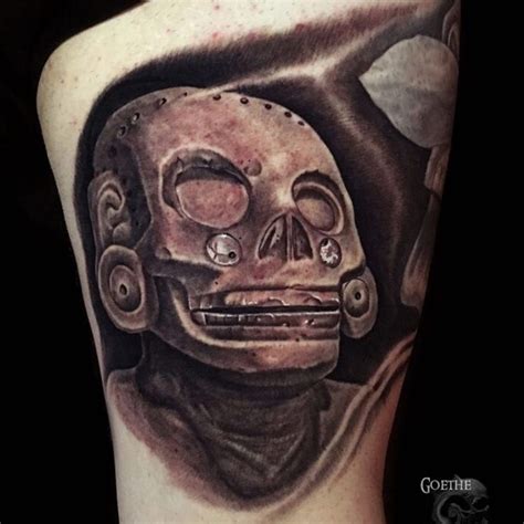 Xipe totec tattoo. Xipe Totec was so closely connected to the sacrifices that were offered to him and in inconrgeaphy, he is depicted as a flayed god wearing the skin of his victims over his own body. The Aztecs, among other cultures in Mesoamerica, believed that human sacrifices were necessary to appease the gods and keep their world from being destroyed. ... 