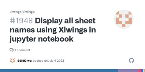 Xlwings get sheet names. Parameters &para; name str, default None Name of the new ...