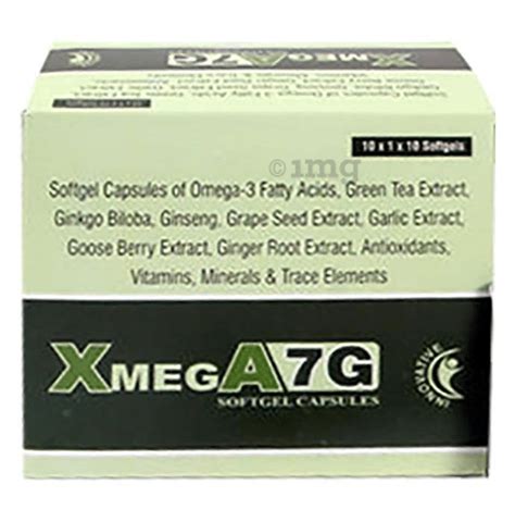 Xmega 7G Softgel Capsule - 1mg