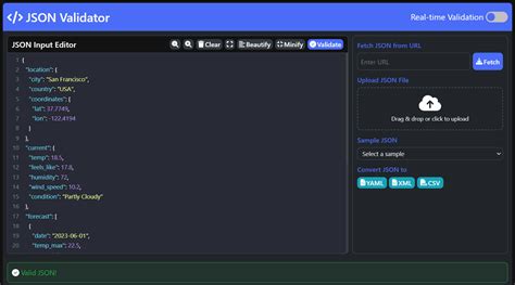 Xml formatter validator.  JSON checker allows users to input Format and...