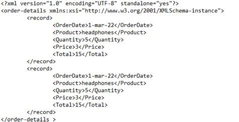 Xml schema file extension.  This will create a new copy of your file, in th...