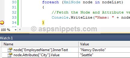 Xmldocument selectsinglenode attribute example.  The XML file is loaded into an XmlDocument and ...