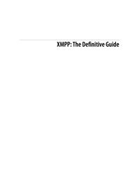 Xmpp the definitive guide building real time applications with jabber technologies kevin smith. - Medienrecht, wirtschaftsrecht und ausländerrecht im deutsch-brasilianischen dialog.