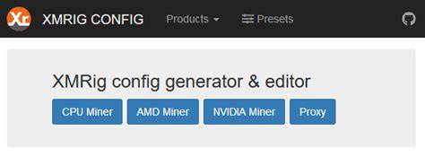 Xmrig generate config.  Configuration wizard - XMRig Configuration wizard This document expla...