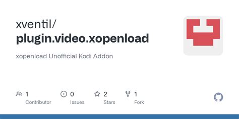 Kodi Addon for <b>Xopenload</b> - Unofficial. . Xopenload