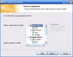 Xp Codec Pack for Windows