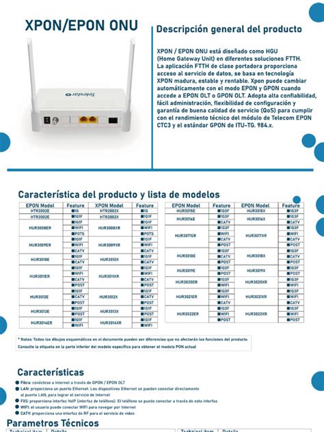 Xpon onu manual. .  ...