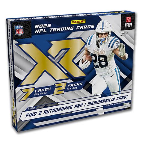Xr football 2022 checklist. 2022 Panini Chronicles Baseball cards at a glance: Cards per pack: Hobby – 8, 1st Off the Line – 8. Packs per box: Hobby – 6, 1st Off the Line – 6. Boxes per case: Hobby – 16, 1st Off ... 