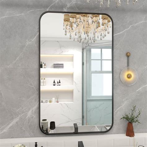 Xramfy mirror. XRAMFY. 70 in. H x 30 in. W Classic Arched Black Aluminum Alloy Framed Full Length Mirror Standing Floor Mirror 