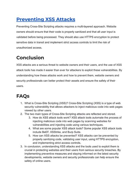 Xss pdf.  In conclusion, users and organizations generally do not anticipate malicious scripts...