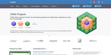 Xwiki The Advanced Open Source Enterprise And Application Wiki Xwiki Org