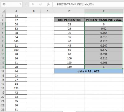 Xxx filem bokep.  For example, you can use PERCENTRANK. INC function sy...