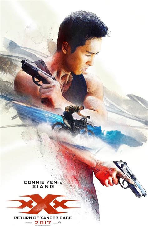 Xander Cage (Vin Diesel) returns for a tough new assignment with his handler Augustus Gibbons (Samuel L. Jackson) in the third entry in the xXx series. Action icons Donnie Yen and Tony Jaa co-star. After coming out of self-imposed exile, daredevil operative Xander Cage (Vin Diesel) must race against time to recover a weapon known as Pandora's Box, …. Xxx xander cage