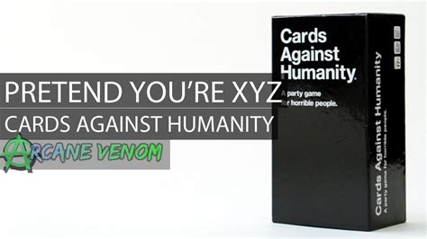 Xyz cards against humanity. There will never be a time when Cards Against Humanity on All Bad Cards is not completely free. If I ever add features that are solely for Patreon subscribers, they will be outside the scope of what you'd consider "Cards Against Humanity" (so it'd be stuff like adding other game features outside of the official game, or stuff like saving settings … 