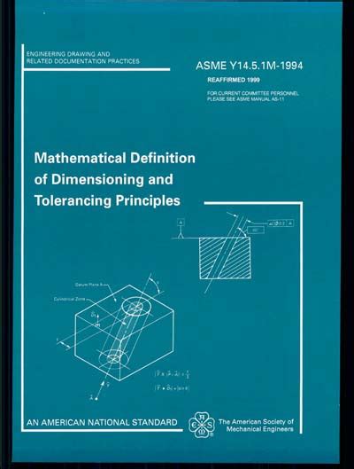 Y14.5.1M - Definition of Dimensioning and Tolerancing Principles