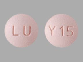 Y15 lu pill. Pill with imprint Y15 is Yellow, Round and has been identified as Lisinopril 30 mg. It is supplied by Chartwell RX, LLC. Lisinopril is used in the treatment of Heart Attack; High Blood Pressure; Heart Failure and belongs to the drug class Angiotensin Converting Enzyme Inhibitors . There is positive evidence of human fetal risk during pregnancy. 