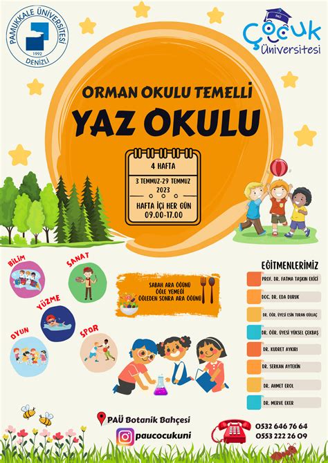 YADYOK YAZ OKULU BAŞVURUSU İÇİN YARDIM MENÜSÜ.