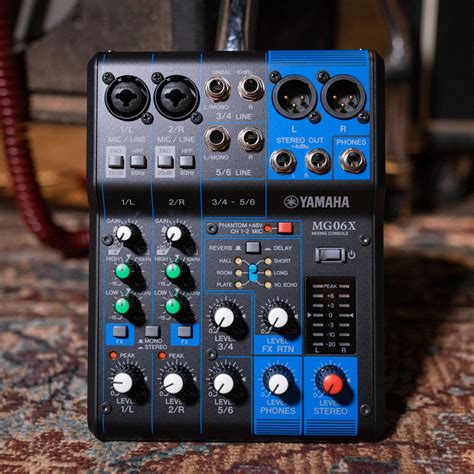 Yamaha MG06X Mixing Console - Compact mixer with … - balustradellc