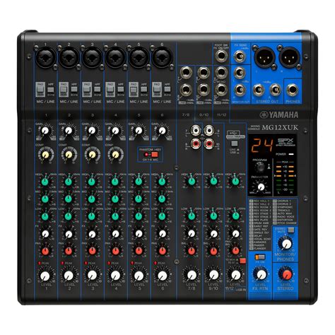 Yamaha MG12XUK Mixing Console - Compact mixer … - balustradellc