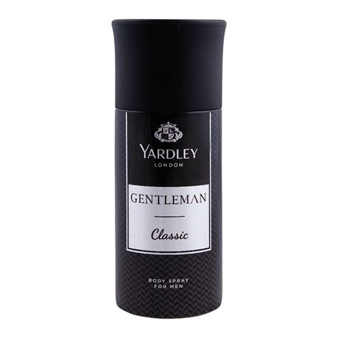 Yardley Gentleman Body Spray For Men - Urbane, 150ml Bottle … - balustradellc