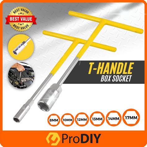 Yellow Rubber T Handle Socket Wrench Chrome Vanadium T Spanner Allen ... - balustradellc