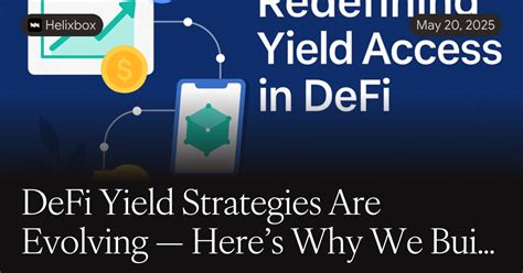 Yield Strategies - DeFi and On-Chain Trading - coolestguyplanet.net