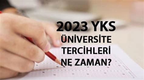 YKS 2022 tercih kılavuzu ile belli olan tarihlerde özellikle üniversite tercihleri son günü merak ediliyor.