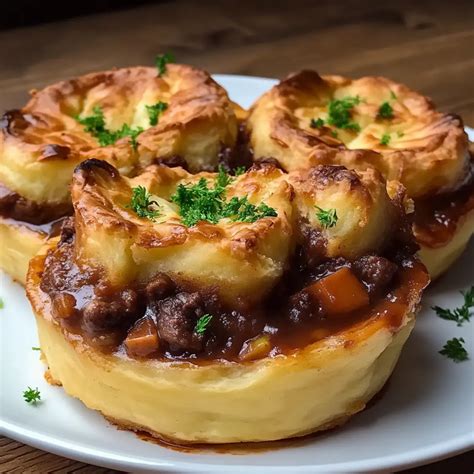 Yorkshire Pudding Cottage Pies Shepherd's Pie Recipe - balustradellc