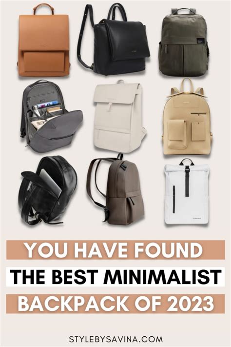 You Have Found The Best Minimalist Backpack of 2023 - balustradellc