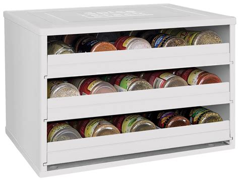 YouCopia SpiceStack Adjustable Spice Rack Organiser, 24-Bottle ... - balustradellc