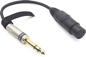 Youkamoo 1 4" TRS 6.35mm Male to 4.4mm Balanced Female Headphone ... - balustradellc