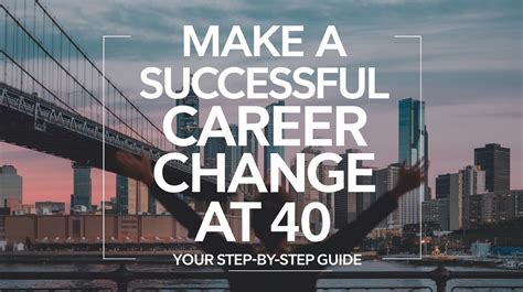 Your guide to a successful career change at 40 and beyond - balustradellc