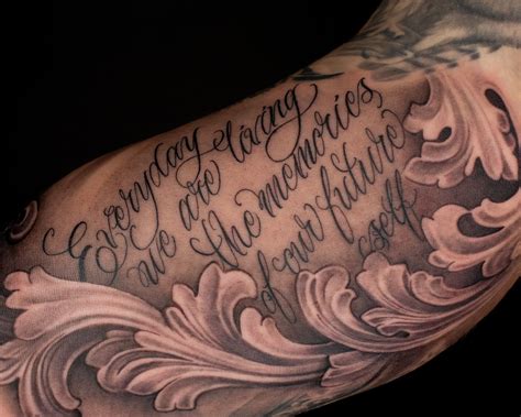 Your Guide to Script Tattoos - Celebrity Ink - muktibox.com