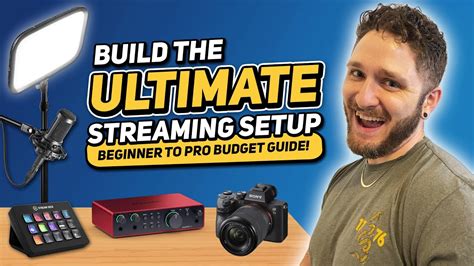 Your Streaming Setup Starter Pack (Budget Included) - balustradellc