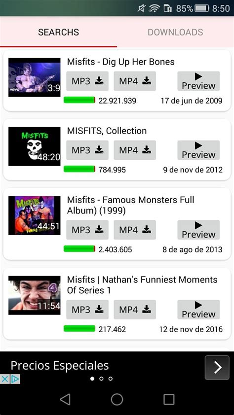 YT3 Music Downloader free for Android APK Snapshots 1