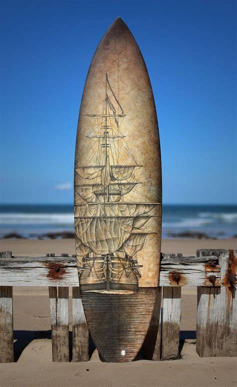Yuk Intip Kreativitas Seniman Ini Sulap Papan Surfing ... - detikFinance - raincitystudios.com