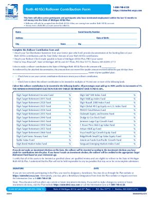 YUM! Brands 401(k) Plan ROLLOVER CONTRIBUTION FORM - Voya …