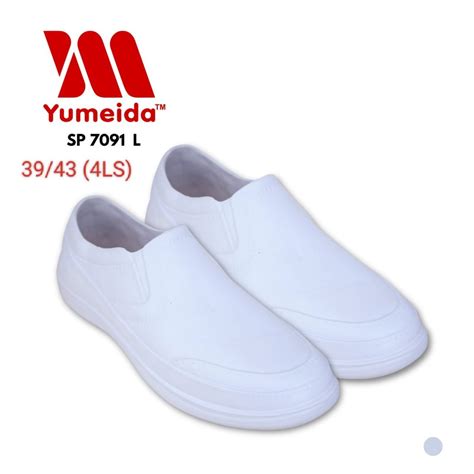 Yumeida SP-7091 L - Sepatu Pria Slip On Shoes Kerja Karet Tahan … - balustradellc