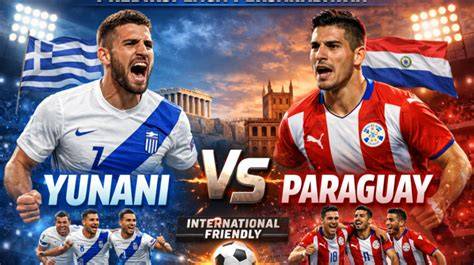 Yunani vs Paraguay - Jadwal streaming dan TV - raincitystudios.com