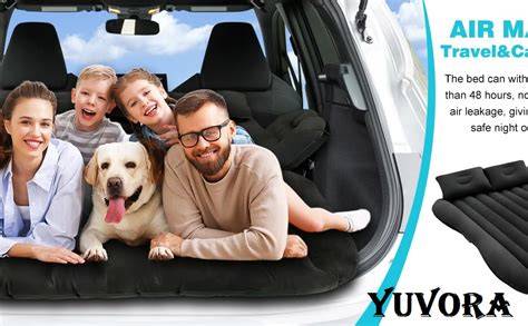 YUVORA Inflatable Travel Car Air Bed with Two Inflatable ... - Flipkart - raincitystudios.com